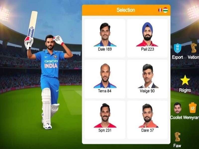 Indian T20 Dream Game Screenshot