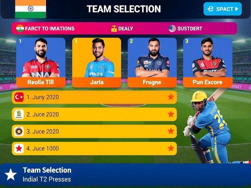 Indian T20 Dream Team Selection